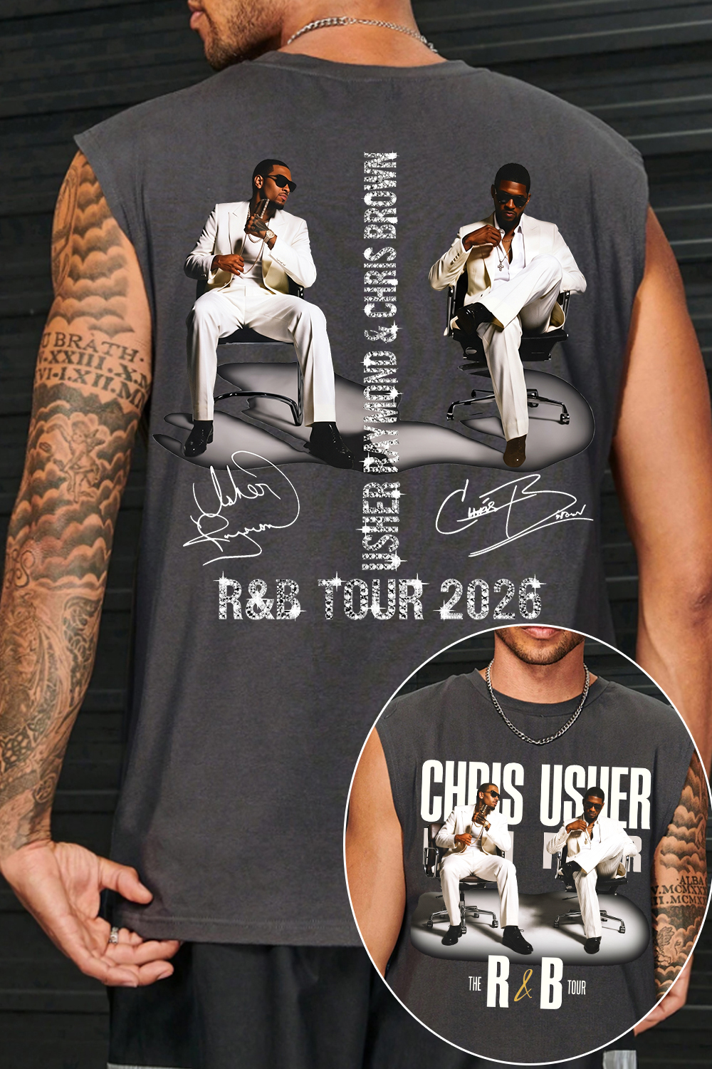 CB & Usher Concert Tank